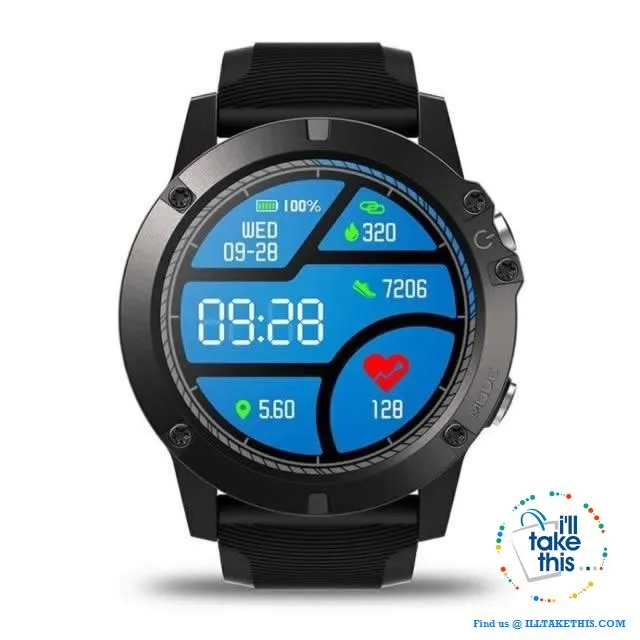 ⌚️ Smartwatch PRO 3 Color Touchscreen Display Sports Watch 50mm/1.3" Face, Suit iOS & Android Phones