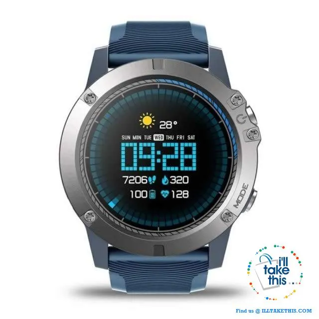 ⌚️ Smartwatch PRO 3 Color Touchscreen Display Sports Watch 50mm/1.3" Face, Suit iOS & Android Phones