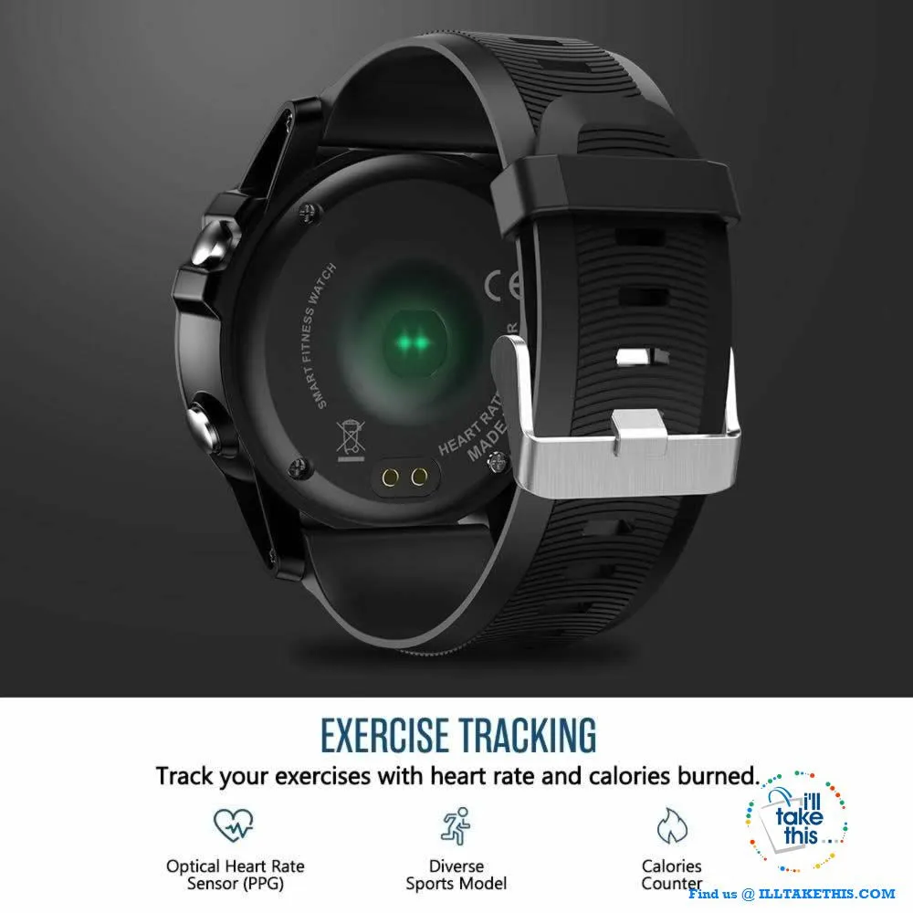 ⌚️ Smartwatch PRO 3 Color Touchscreen Display Sports Watch 50mm/1.3" Face, Suit iOS & Android Phones