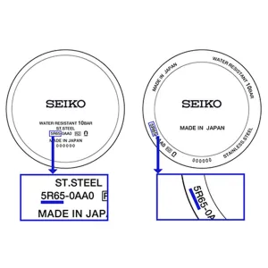 130N16HV02 Seiko Watch Crystal