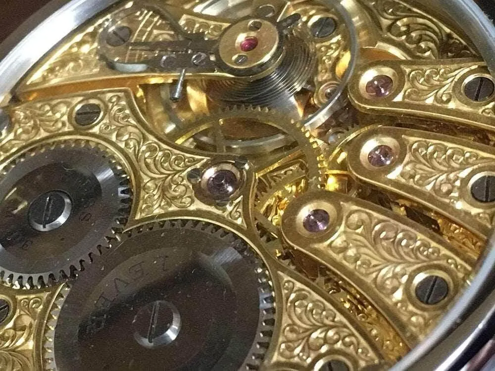 1910s Rolex Pocket Watch Movement Custom Wristwatch White Dial
