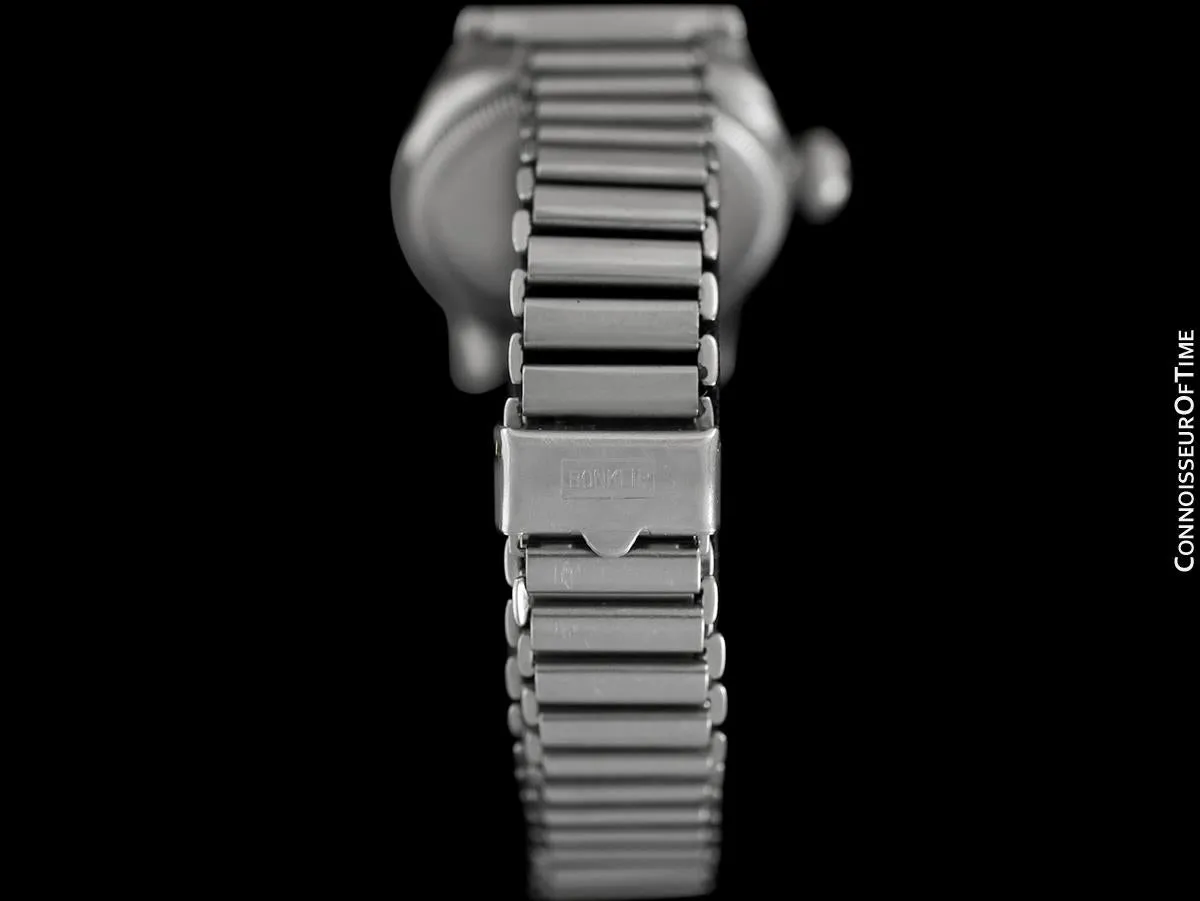 1939 Rolex Oyster Junior Sport Vintage Mens "Boys" Military Style Watch - Stainless Steel