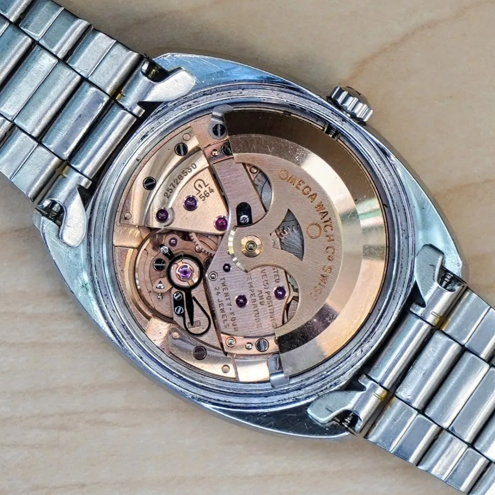 1967 OMEGA Constellation Automatic Watch Ref. 168.017 Cal. 564 Wristwatch ALL S.S. Original Bracelet - IN BOX!