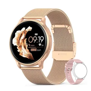 2023 Bluetooth Call Smart Watch Women Custom Dial Watches Men Sport Fitness Tracker Heart Rate Smartwatch For Android IOS