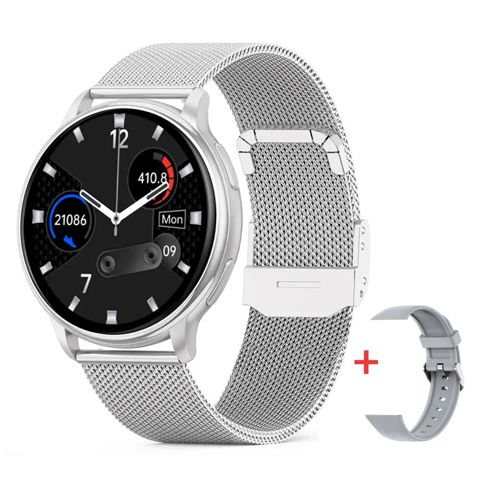 2023 Bluetooth Call Smart Watch Women Custom Dial Watches Men Sport Fitness Tracker Heart Rate Smartwatch For Android IOS