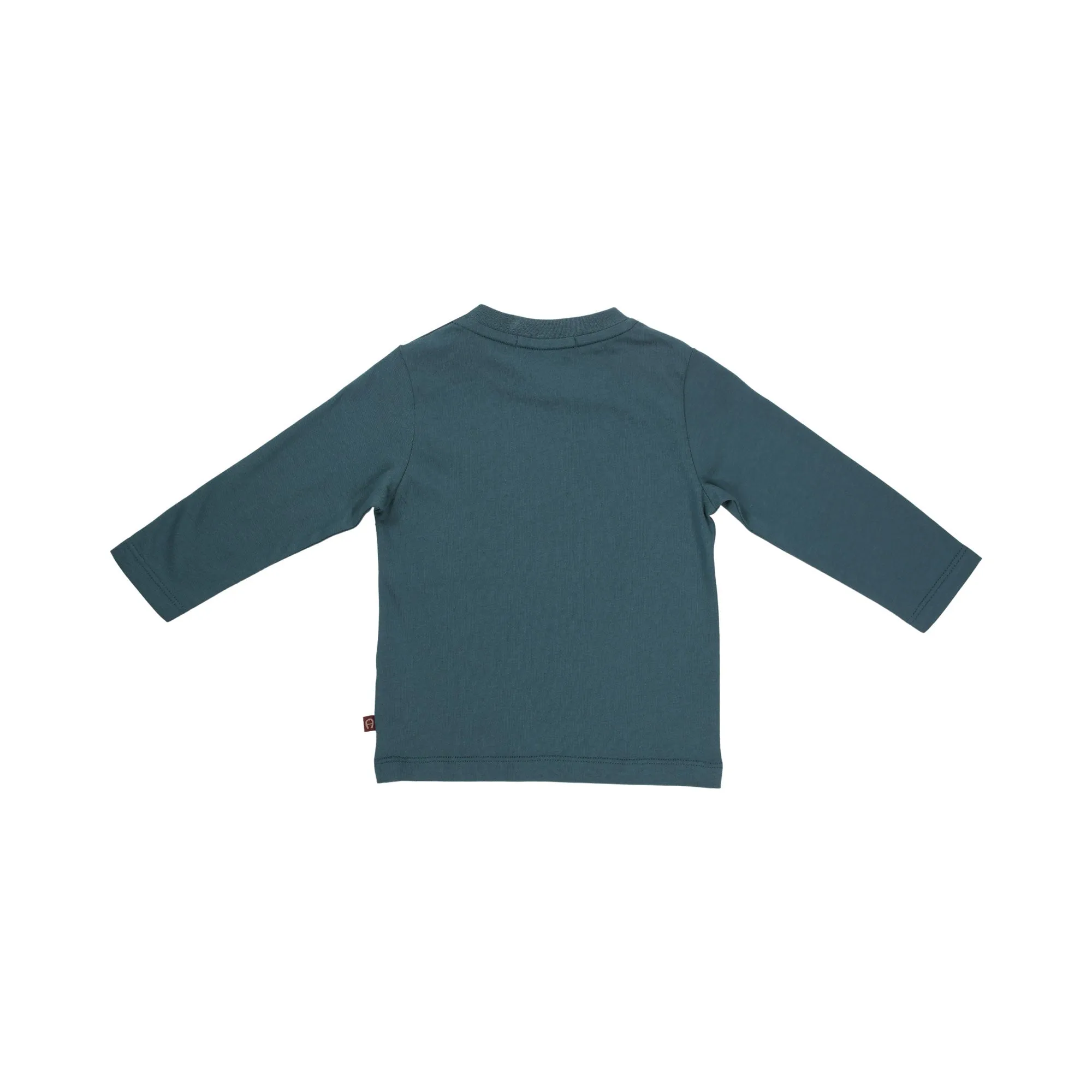 Aigner Kids Baby Boy's Green Long Sleeve T-Shirt