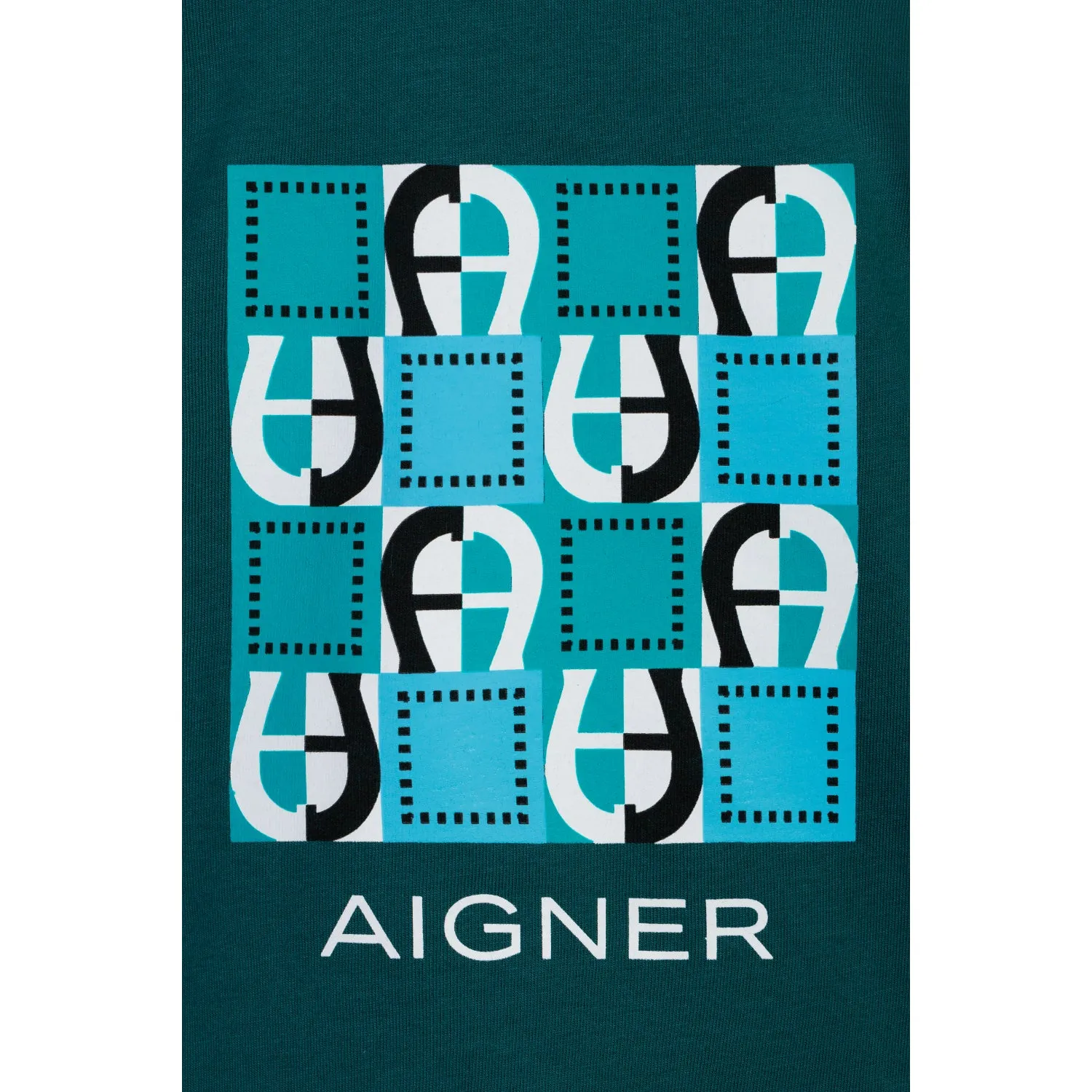 Aigner Kids Baby Boy's Green Long Sleeve T-Shirt