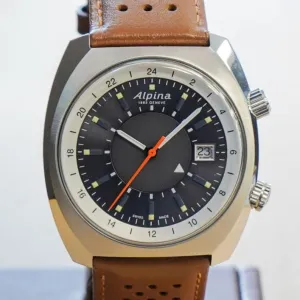 ALPINA Startimer Pilot Heritage GMT Watch AL-555XS4H6 Swiss Automatic Wristwatch