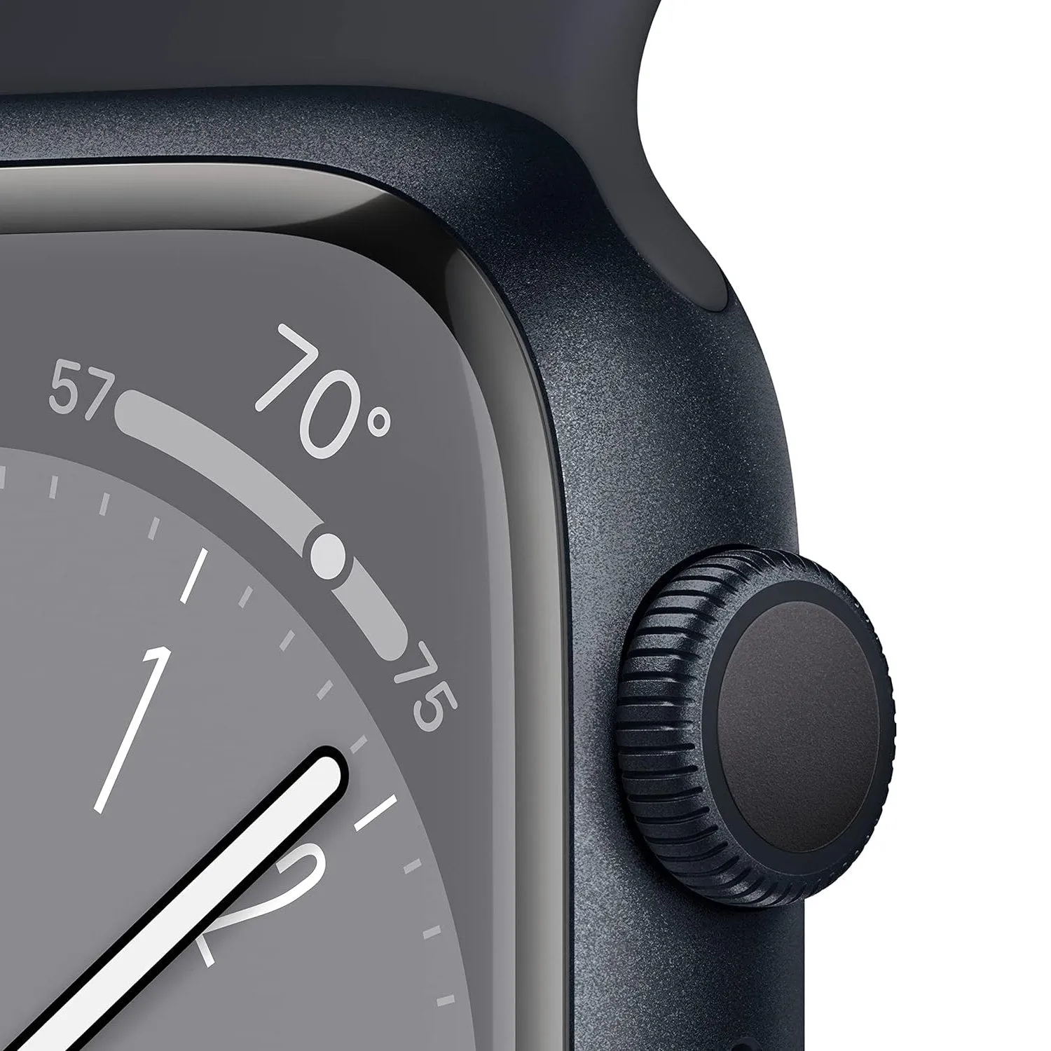 Apple Watch Series 8 [GPS 41mm] Smart Watch Midnight Aluminum Case & Sport Band