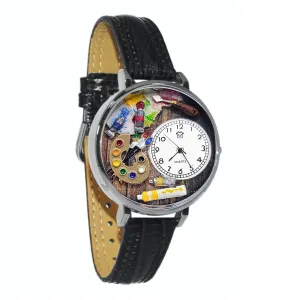Artist Palette Rich and Rustic 3D Watch Large Style