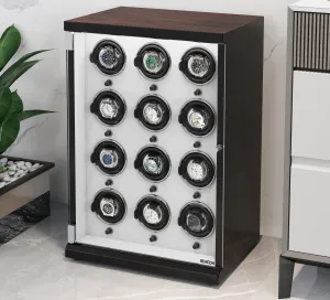 Automatic Mechanical Watch Winder Box for 12 Watch Vertical