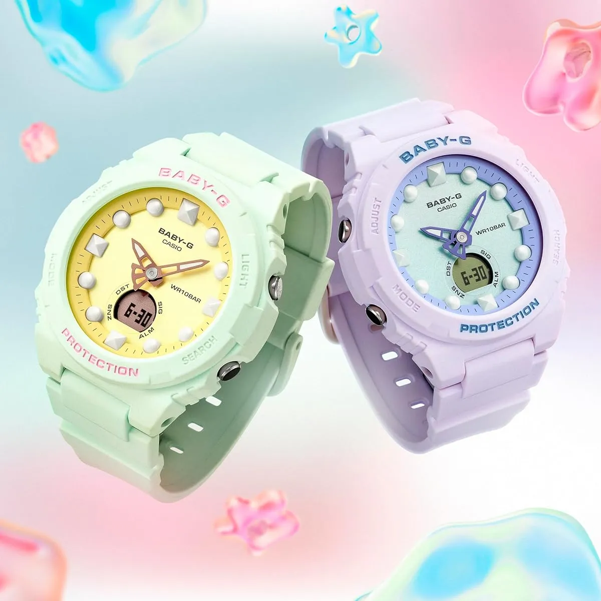 Babygie [Casio] Watch BGA-320FH-3AJF Green