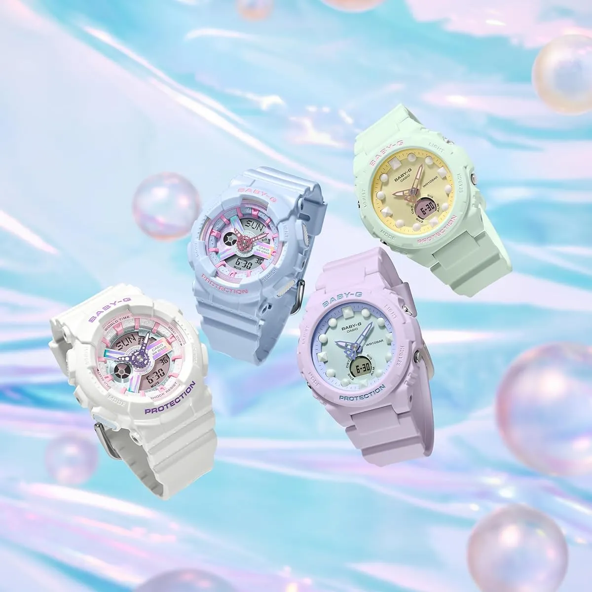 Babygie [Casio] Watch BGA-320FH-3AJF Green