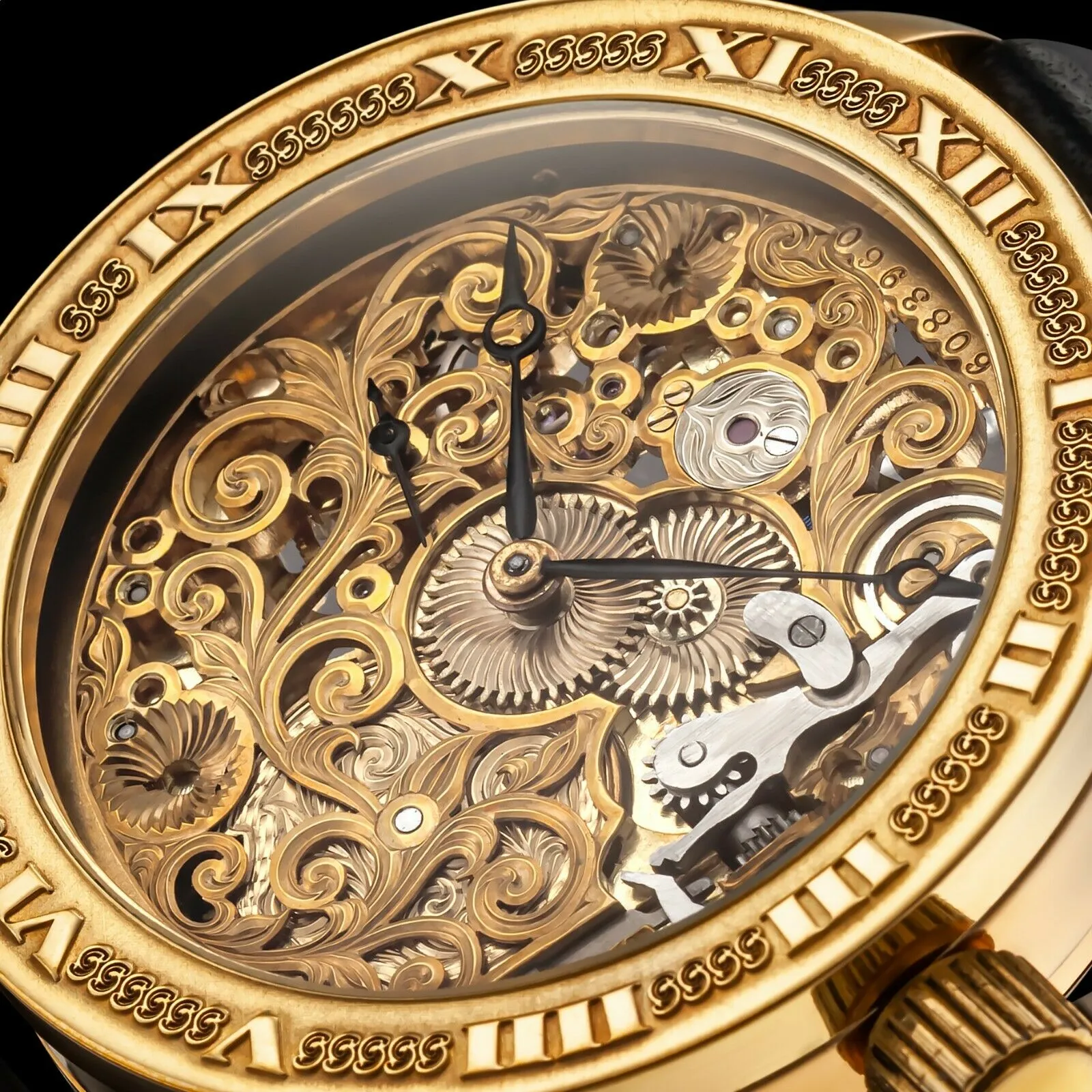BAROQUE Men's Artisan Wristwatch 1923 Vintage Mechanical Movement