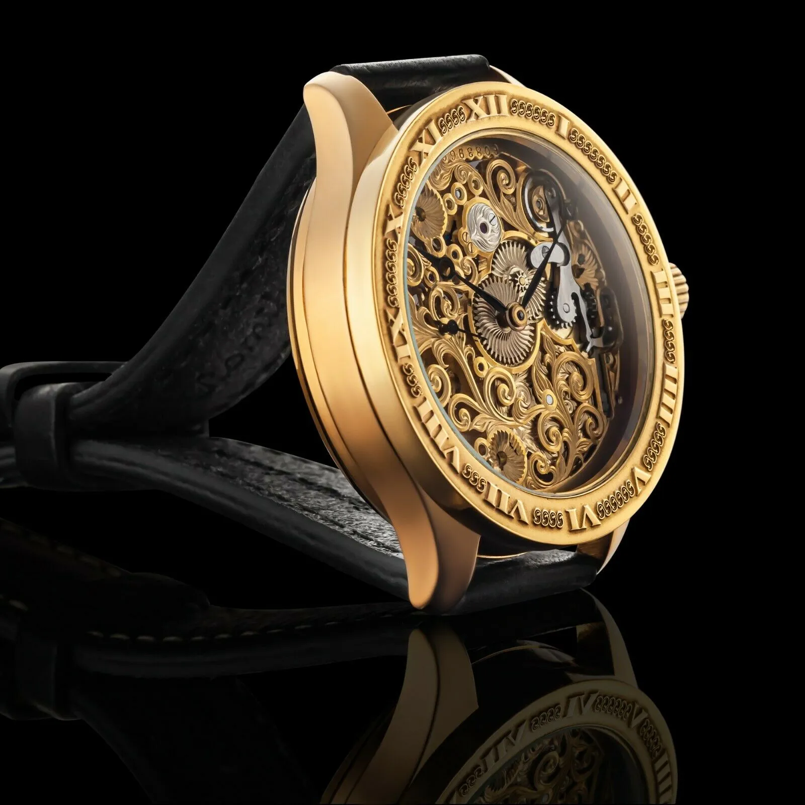 BAROQUE Men's Artisan Wristwatch 1923 Vintage Mechanical Movement