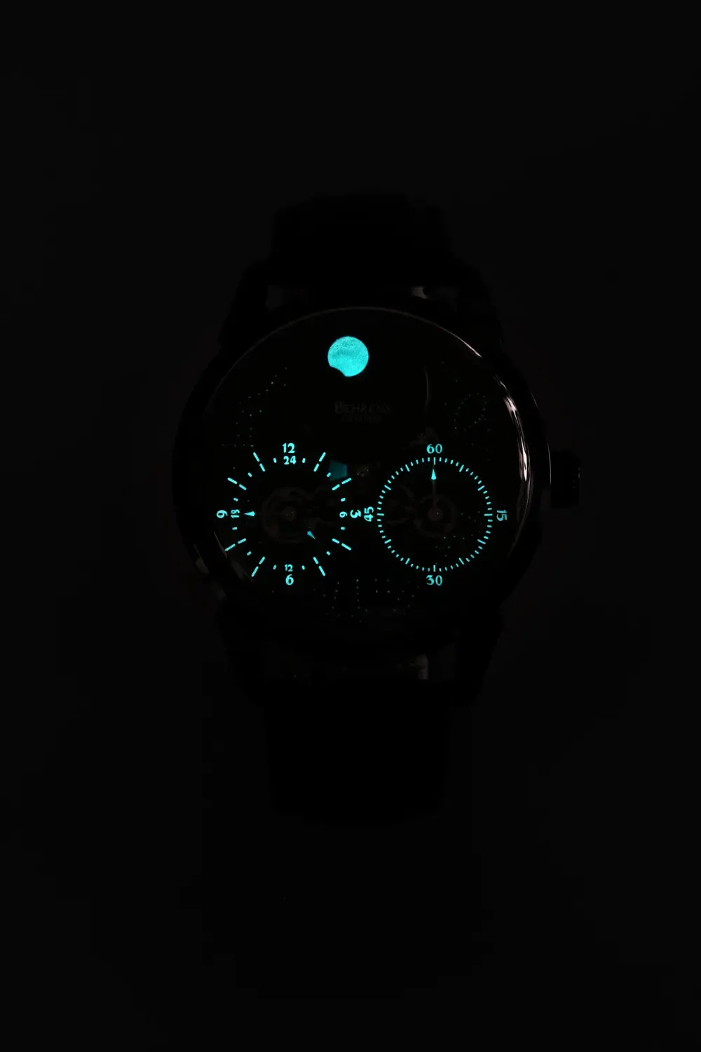 BEHRENS "CONSTELLER" AUTOMATIC BLUE AVENTURINE PVD