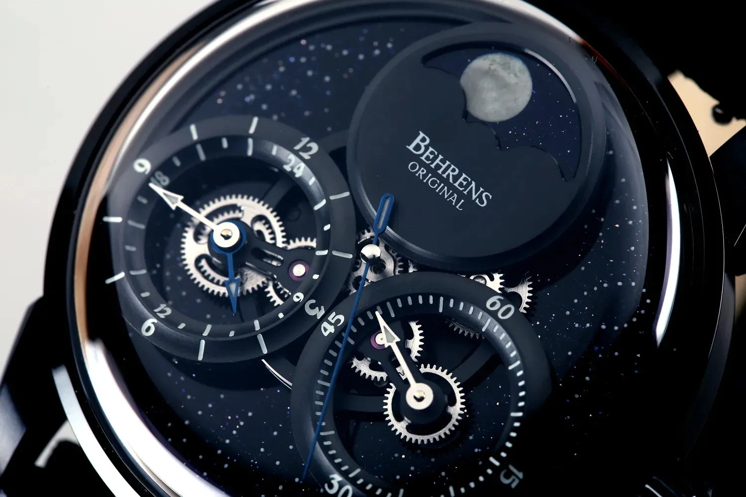 BEHRENS "CONSTELLER" AUTOMATIC BLUE AVENTURINE PVD