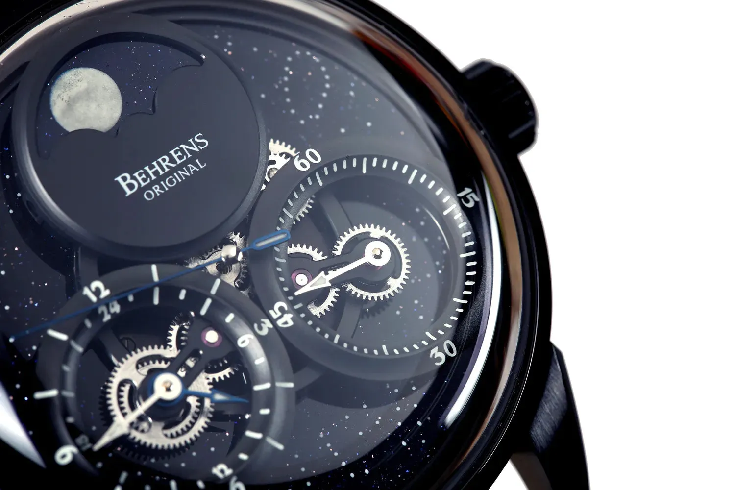 BEHRENS "CONSTELLER" AUTOMATIC BLUE AVENTURINE PVD