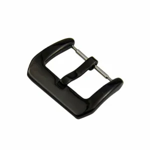 Black stainless steel "Panerai style" buckle