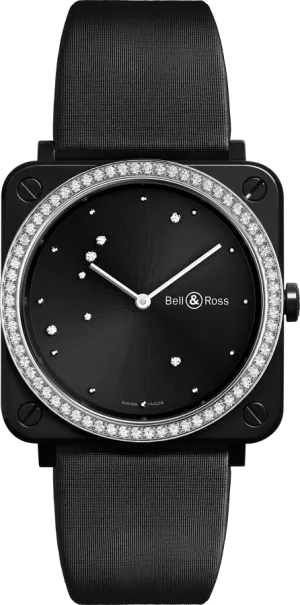 BR Watch BRS Diamond Eagle Black D