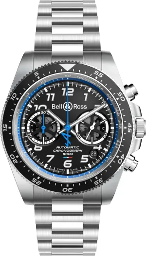 BR Watch Vintage BR V3 94 A521 Alpine Racing Bracelet Limited Edition