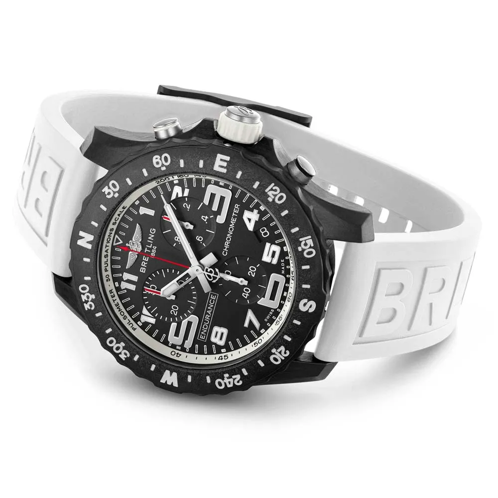 Breitling Endurance Pro 44mm Black Dial Breitlight Quartz Gents Watch X82310A71B1S1