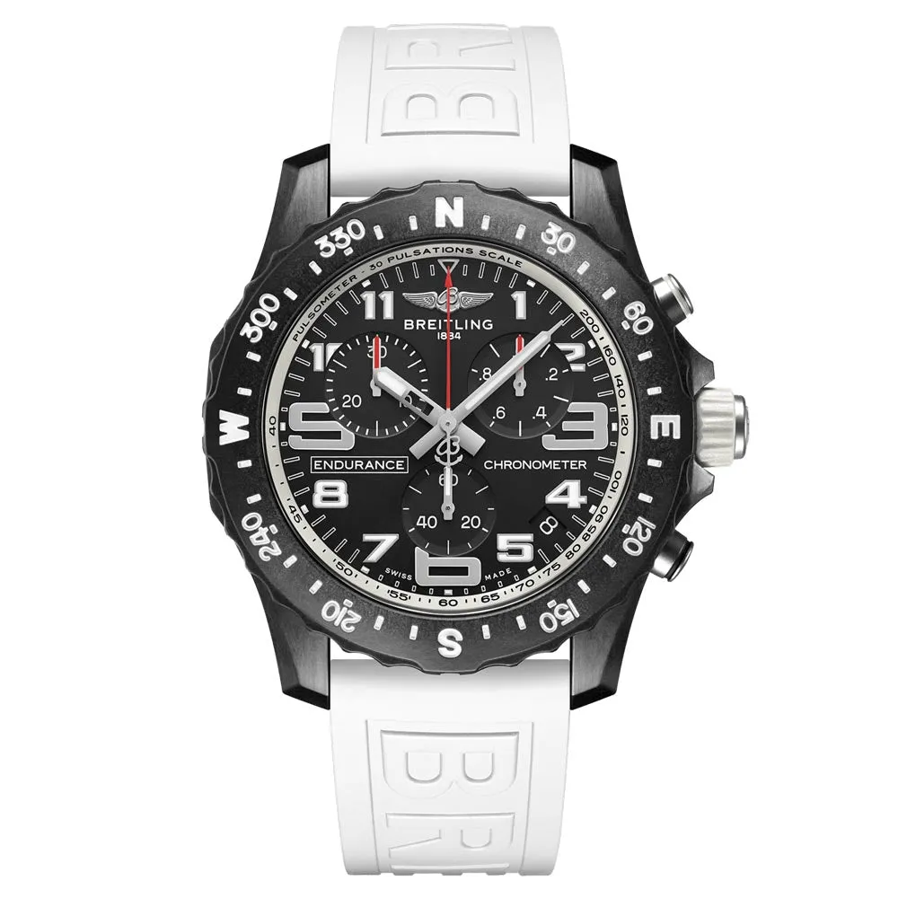 Breitling Endurance Pro 44mm Black Dial Breitlight Quartz Gents Watch X82310A71B1S1