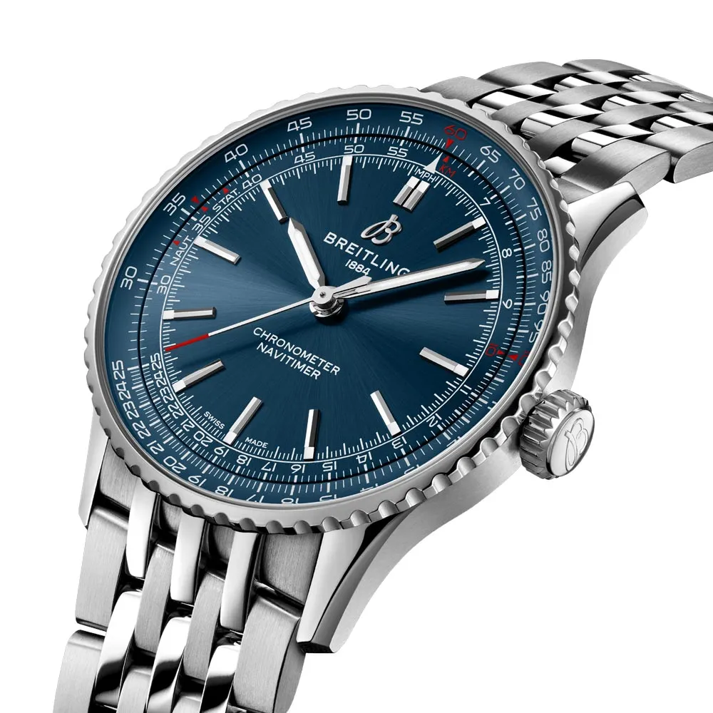 Breitling Navitimer 41mm Blue Dial Automatic Gents Watch A17329161C1A1