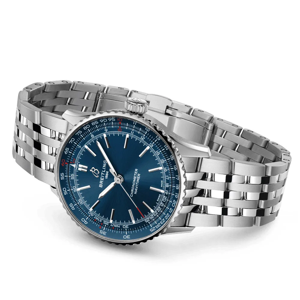 Breitling Navitimer 41mm Blue Dial Automatic Gents Watch A17329161C1A1