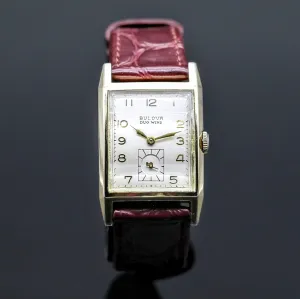 BULOVA 1951 DUO WIND Automatic Wristwatch Cal. 9AB Swiss Made Watch