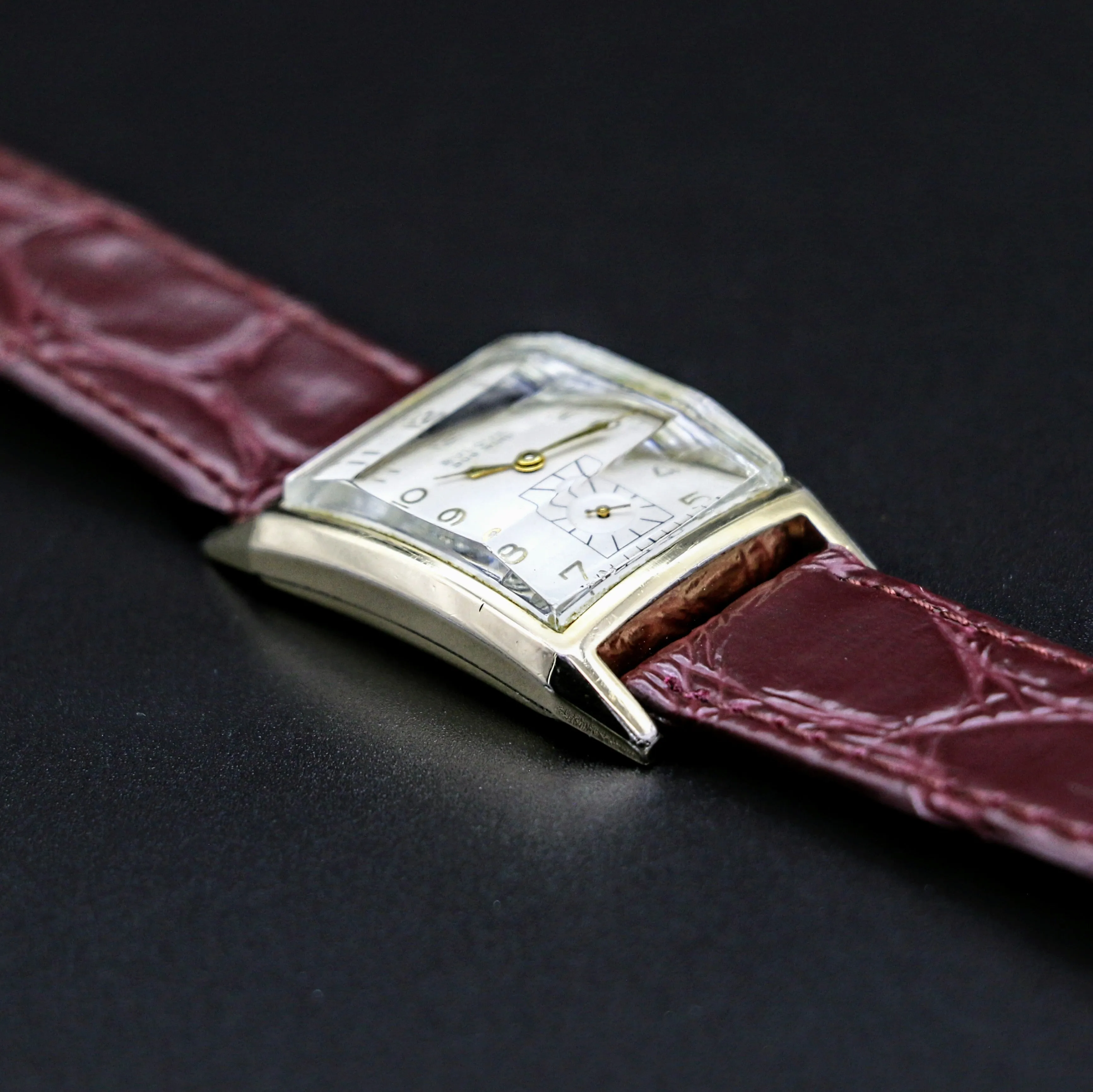 BULOVA 1951 DUO WIND Automatic Wristwatch Cal. 9AB Swiss Made Watch
