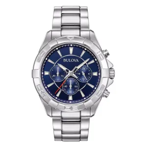 Bulova Marine Star Men's Blue Watch 96B256