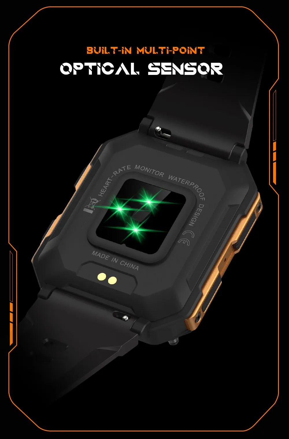 C20Pro Smart Watch IP68 Waterproof