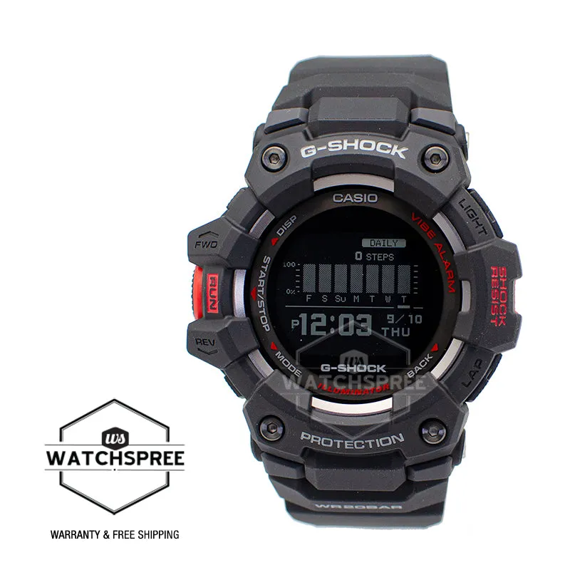 Casio G-Shock G-SQUAD Bluetooth¶ô¶÷ Black Resin Band Watch GBD100-1D GBD-100-1
