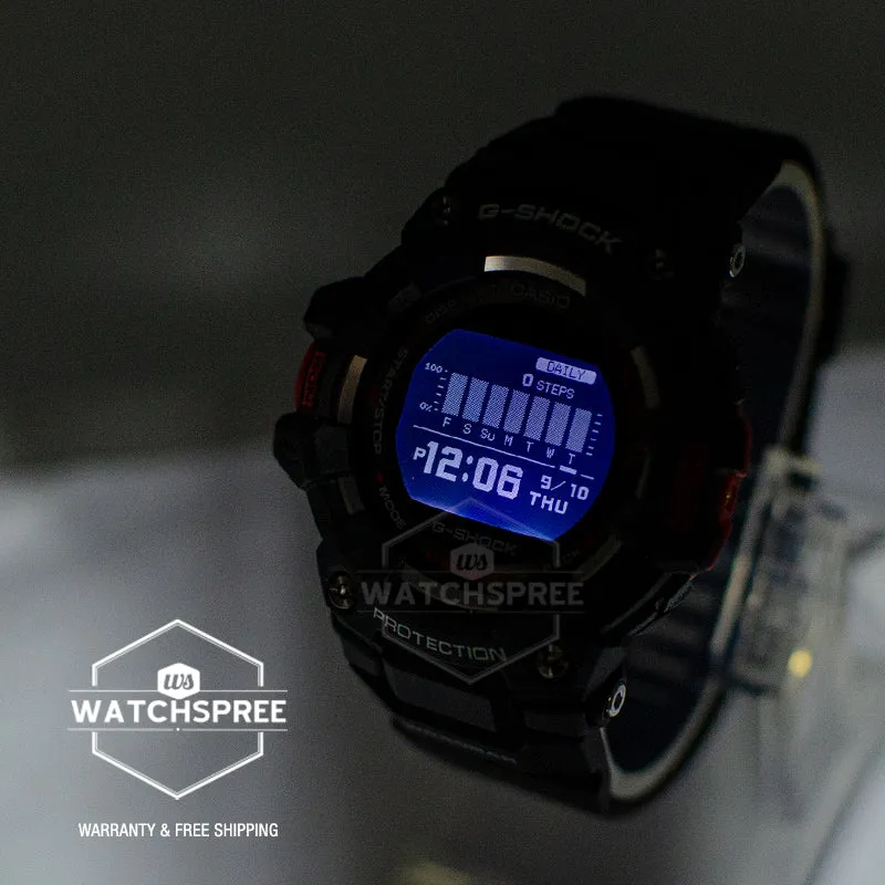Casio G-Shock G-SQUAD Bluetooth¶ô¶÷ Black Resin Band Watch GBD100-1D GBD-100-1
