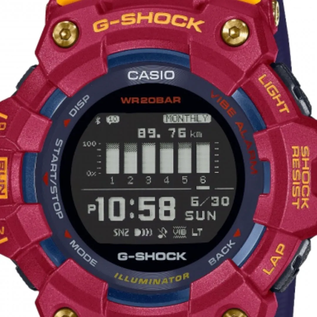 Casio GBD-100BAR-4ER G-SQUAD Mobile Link Watch