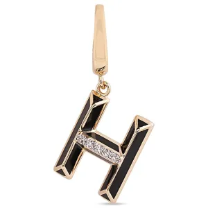 Ceramic Alphabet charm RDCH0031PB-H RDCH0031PB-H