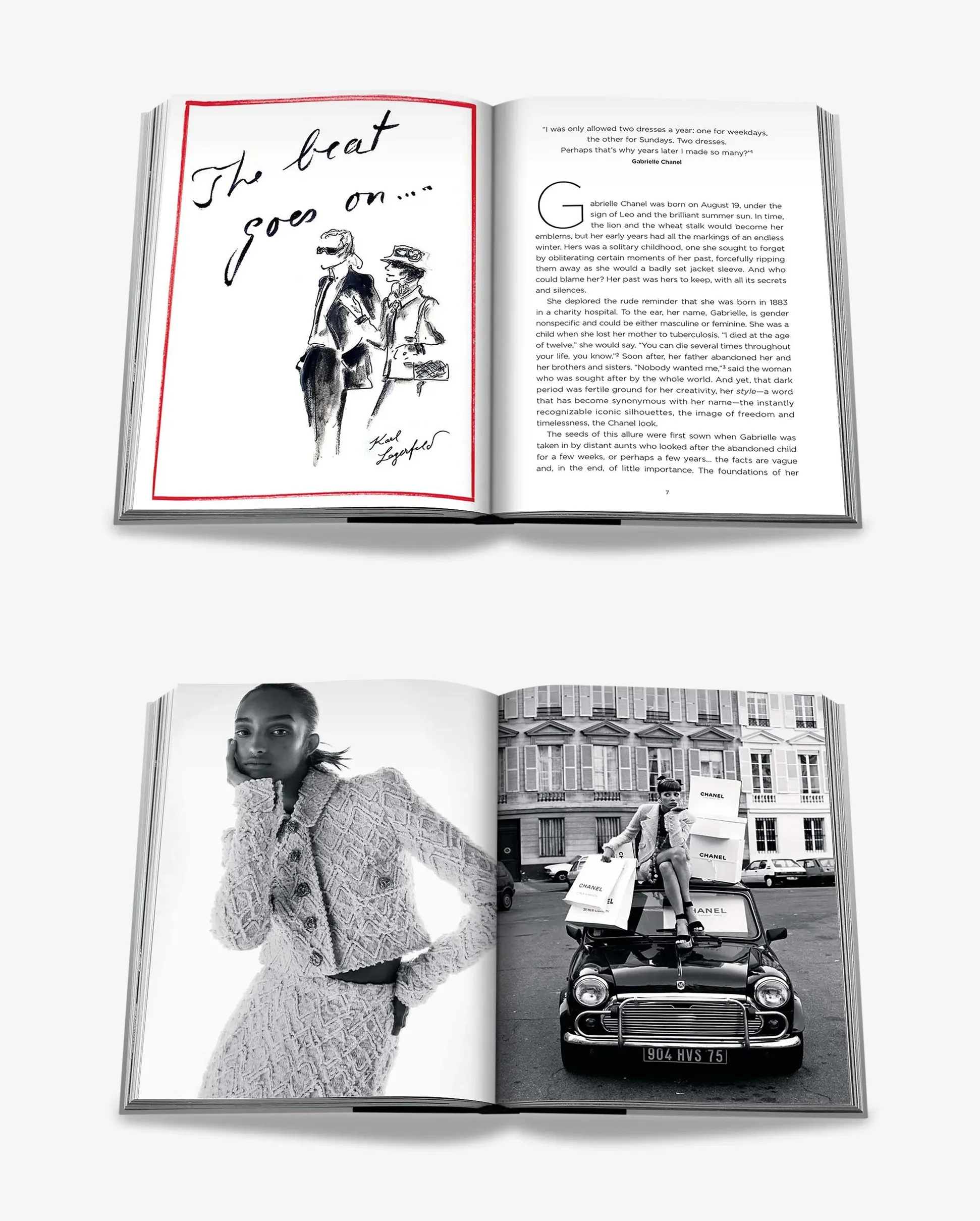 CHANEL 3 BOOK SLIPCASE: FASHION, JEWELRY & WATCHES, PERFUME & BEAUTY