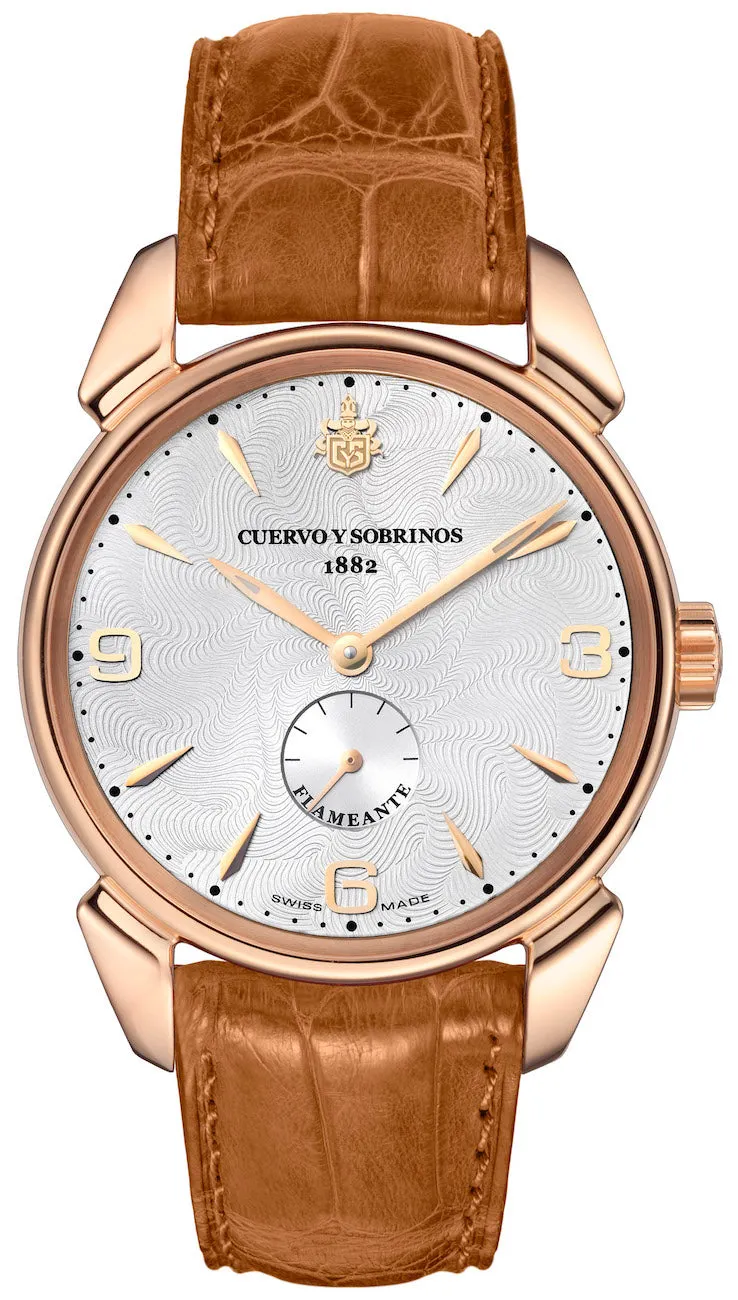 Cuervo y Sobrinos Watch Historiador Flameante D