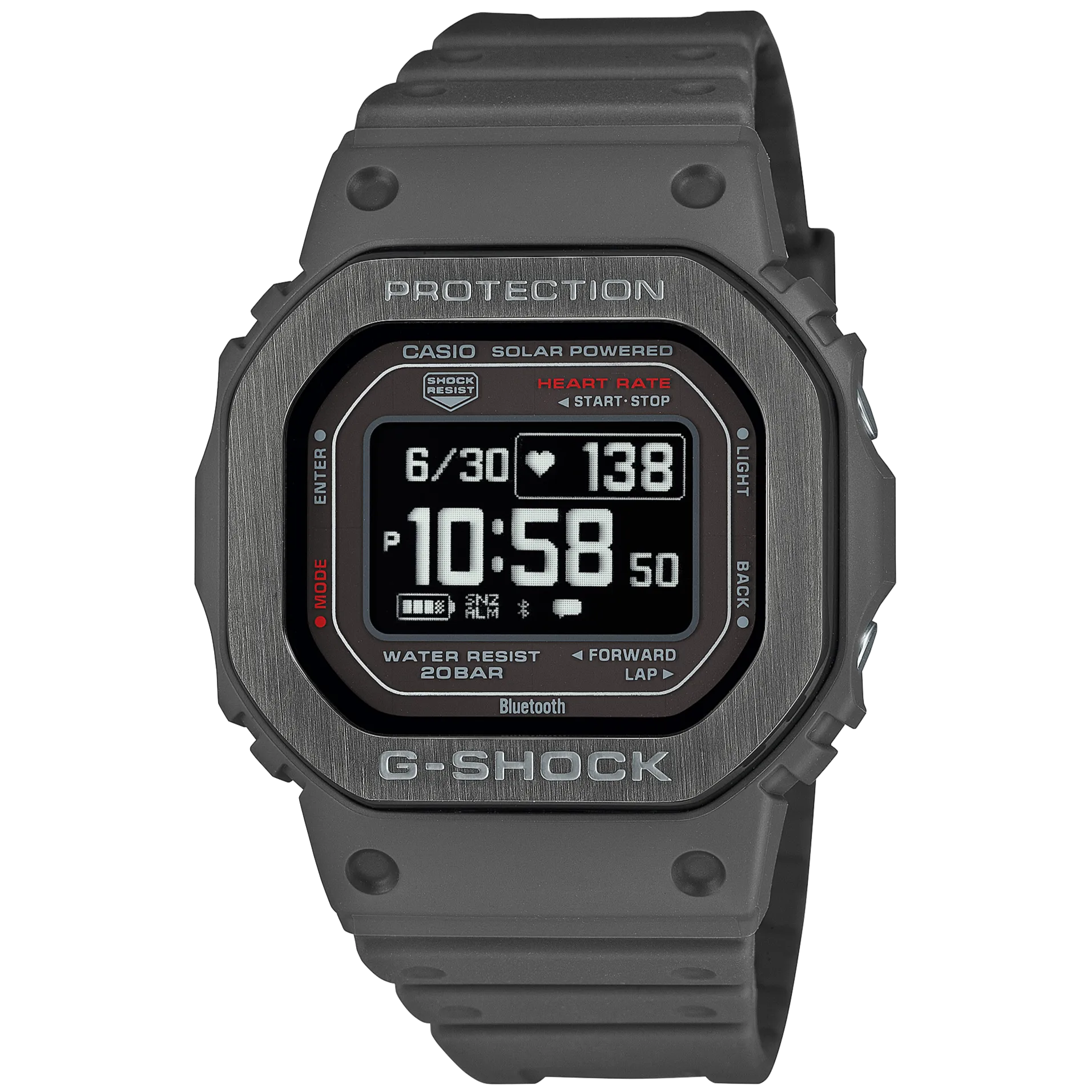 DW-H5600MB-8DR | G-SQUAD with Heart Rate Monitor