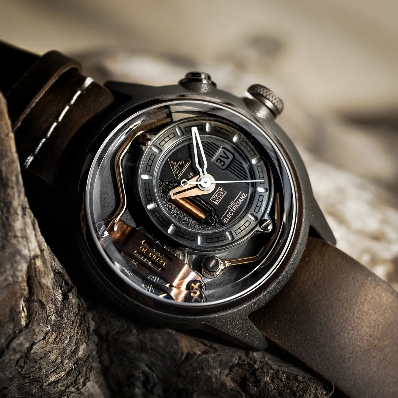 Electricianz Brown Mokaz Original Watch ZZ-A1C/02-CR