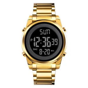 Electronic Stainless Steel Band Watch For Men's - GlamzLife