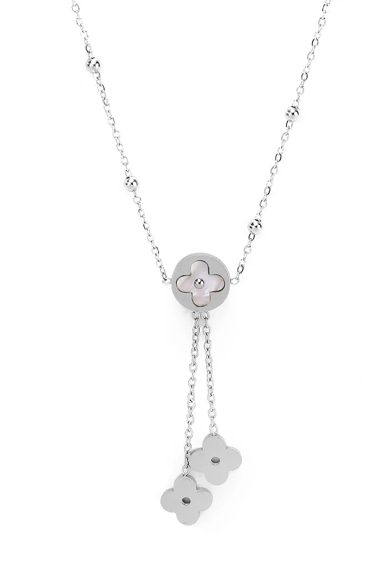 Ellysa Silver Metal Watch Gift Set (Silver)