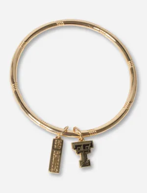 Emerson Double Charm Gold Bangle