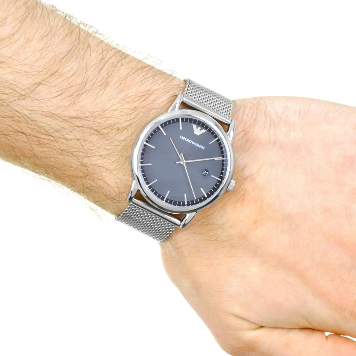 Emporio Armani Steel Mesh Bracelet Men's Watch AR11069