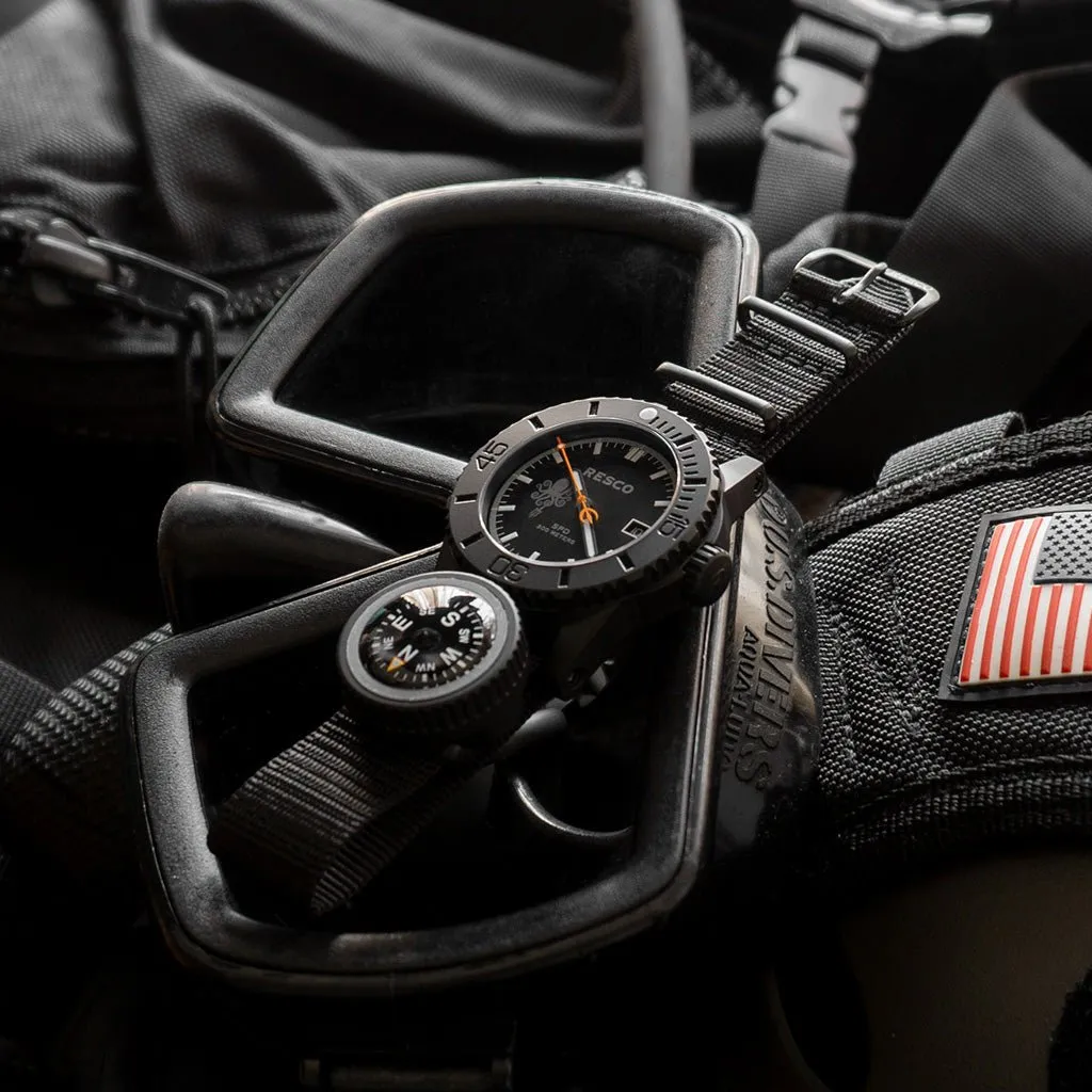 Expedition Watch Band Compass Kit Ti - PVD / Black
