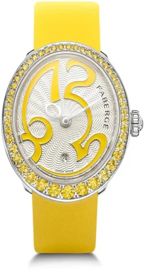 Faberge Colours of Love Eggsistence Yellow Sapphire