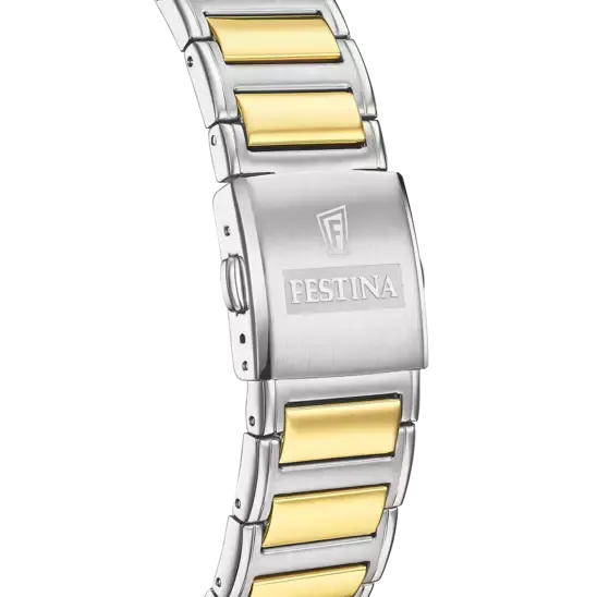 Festina Blue Dial Stainless Steel Strap Men's Watch F20637/6