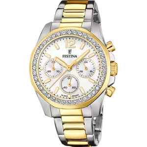 Festina White Dial Stainless Steel Women's Watch F20607/1