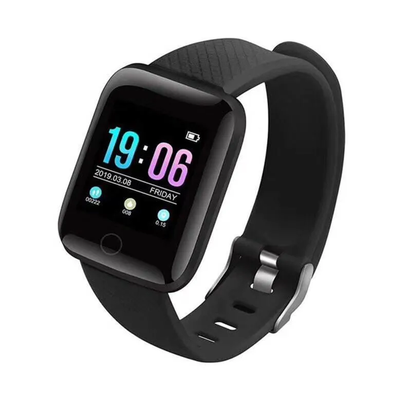 Fitness Tracker Square Dial